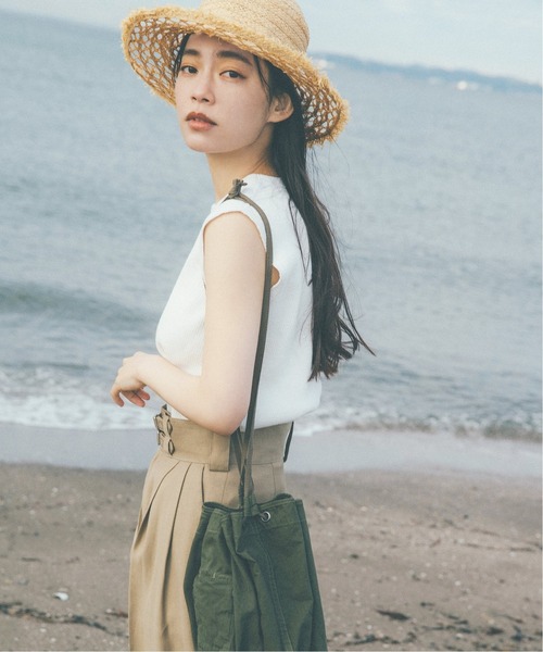 Spick & Span（スピックアンドスパン）の「【YURIE A.× Spick & Span】サーマルプルオーバー◆（Tシャツ/カットソー・レディース・ホワイト/スミクロ・FREE）」の13枚目の写真