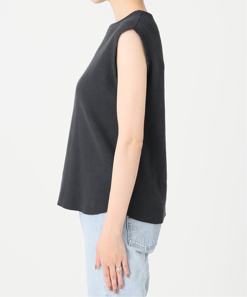 Spick & Span（スピックアンドスパン）の「【YURIE A.× Spick & Span】サーマルプルオーバー◆（Tシャツ/カットソー・レディース・ホワイト/スミクロ・FREE）」の11枚目の写真