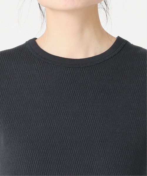 Spick & Span（スピックアンドスパン）の「【YURIE A.× Spick & Span】サーマルプルオーバー◆（Tシャツ/カットソー・レディース・ホワイト/スミクロ・FREE）」の15枚目の写真