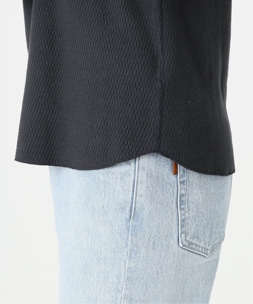 Spick & Span（スピックアンドスパン）の「【YURIE A.× Spick & Span】サーマルプルオーバー◆（Tシャツ/カットソー・レディース・ホワイト/スミクロ・FREE）」の8枚目の写真