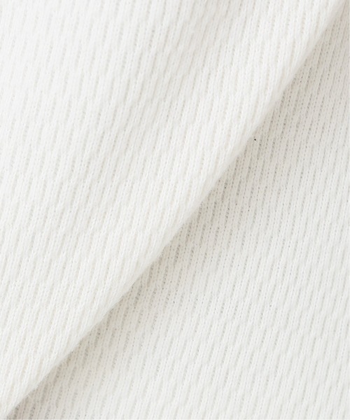 Spick & Span（スピックアンドスパン）の「【YURIE A.× Spick & Span】サーマルプルオーバー◆（Tシャツ/カットソー・レディース・ホワイト/スミクロ・FREE）」の12枚目の写真