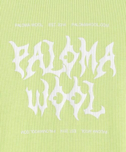 Paloma Wool（パロマウール）の「＜PALOMA WOOL＞SOUVEIR LAPALO Tシャツ Ψ（Tシャツ/カットソー・レディース・ライム・SMALL）」の14枚目の写真