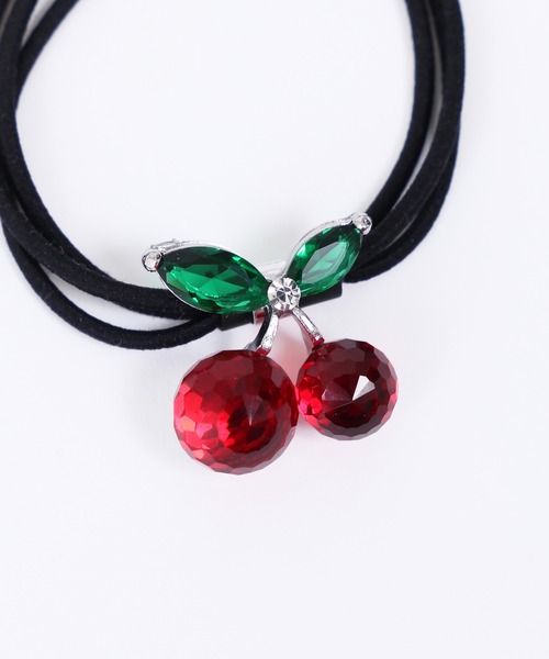 WC（ダブル シー）の「チェリービジューアクセセット（ヘアゴム・レディース・その他1・FREE）」の7枚目の写真