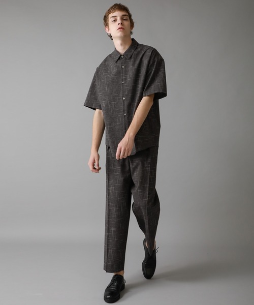 チェックショートスリーブシャツ/CHECK SHORT SLEEVE SHIRTS
