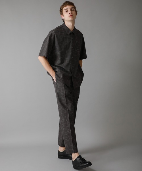 チェックショートスリーブシャツ/CHECK SHORT SLEEVE SHIRTS