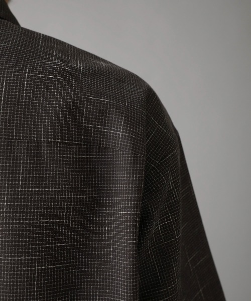 チェックショートスリーブシャツ/CHECK SHORT SLEEVE SHIRTS（シャツ 
