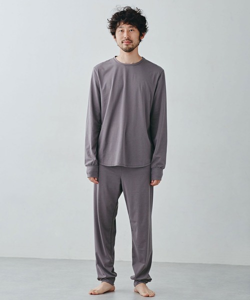 NANO universe（ナノユニバース）の「モイストパックウェア レギンス（レギンス/スパッツ・レディース・チャコール・1/2/4/3）」の9枚目の写真