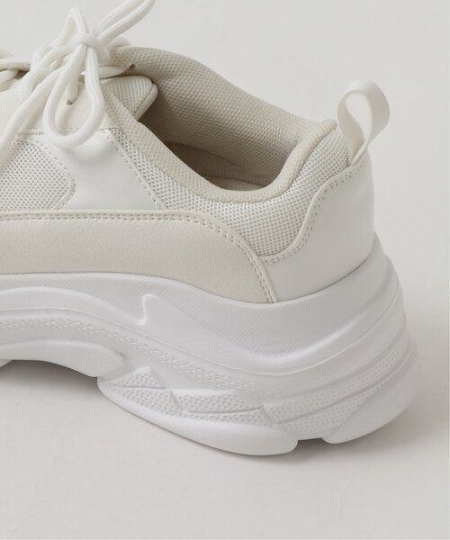 RAY CASSIN（レイカズン）の「ダッドスニーカー（スニーカー・レディース・オフホワイト/ブラック・LARGE/SMALL/MEDIUM）」の10枚目の写真