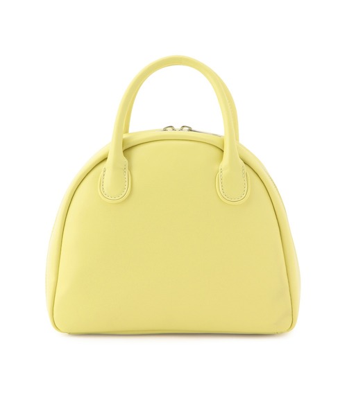 ADAM ET ROPE'（アダムエロペ）の「ラウンドミニボストン（ボストンバッグ・レディース・ライトグレー/ブラック/イエロー/ホワイト系その他・FREE）」の9枚目の写真