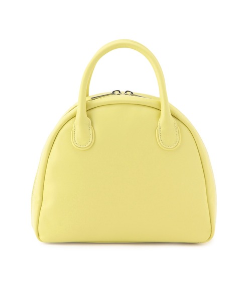 ADAM ET ROPE'（アダムエロペ）の「ラウンドミニボストン（ボストンバッグ・レディース・ライトグレー/ブラック/イエロー/ホワイト系その他・FREE）」の6枚目の写真