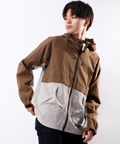 POWER TO THE PEOPLE（パワートゥーザピープル）の「POWER TO THE PEOPLE MOVING ムービング ナイロンジャケット（ナイロンジャケット・メンズ・ライトグレー/マルチ/ブラック/ブラウン/ブルー・L/M）」の3枚目の写真