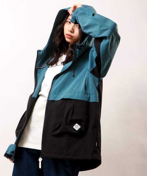 POWER TO THE PEOPLE（パワートゥーザピープル）の「POWER TO THE PEOPLE MOVING ムービング ナイロンジャケット（ナイロンジャケット・メンズ・ライトグレー/マルチ/ブラック/ブラウン/ブルー・L/M）」の4枚目の写真