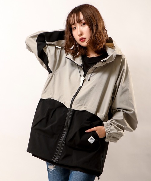 POWER TO THE PEOPLE（パワートゥーザピープル）の「POWER TO THE PEOPLE MOVING ムービング ナイロンジャケット（ナイロンジャケット・メンズ・ライトグレー/マルチ/ブラック/ブラウン/ブルー・L/M）」の2枚目の写真