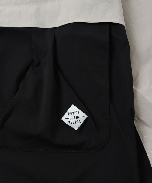 POWER TO THE PEOPLE（パワートゥーザピープル）の「POWER TO THE PEOPLE MOVING ムービング ナイロンジャケット（ナイロンジャケット・メンズ・ライトグレー/マルチ/ブラック/ブラウン/ブルー・L/M）」の14枚目の写真