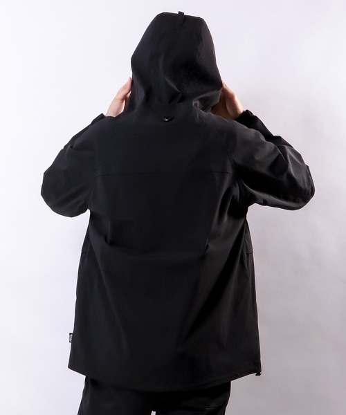 POWER TO THE PEOPLE（パワートゥーザピープル）の「POWER TO THE PEOPLE MOVING ムービング ナイロンジャケット（ナイロンジャケット・メンズ・ライトグレー/マルチ/ブラック/ブラウン/ブルー・L/M）」の22枚目の写真