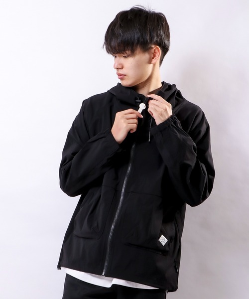 POWER TO THE PEOPLE（パワートゥーザピープル）の「POWER TO THE PEOPLE MOVING ムービング ナイロンジャケット（ナイロンジャケット・メンズ・ライトグレー/マルチ/ブラック/ブラウン/ブルー・L/M）」の19枚目の写真