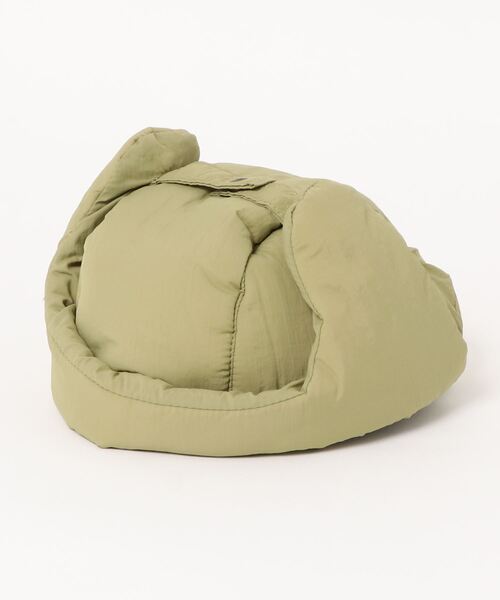 BOBO CHOSES(ボボショーズ)の「Quilted chapka(ハット・キッズ・ライトカーキ・50㎝)」の2枚目の写真