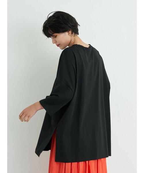 Editt by YECCA VECCA(エディットバイイェッカヴェッカ)の「グラフィティアートスリットBIG Tee *(Tシャツ/カットソー・レディース・オフホワイト/ブラック・FREE)」の16枚目の写真