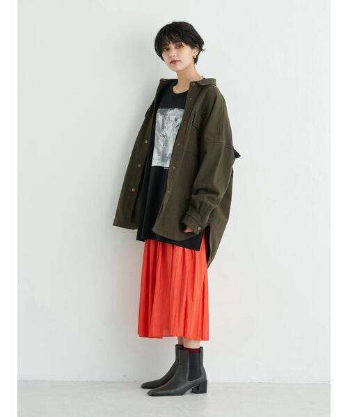 Editt by YECCA VECCA(エディットバイイェッカヴェッカ)の「グラフィティアートスリットBIG Tee *(Tシャツ/カットソー・レディース・オフホワイト/ブラック・FREE)」の21枚目の写真