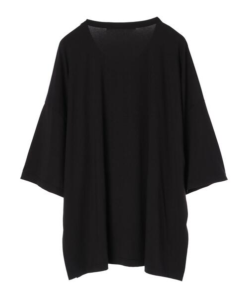 Editt by YECCA VECCA(エディットバイイェッカヴェッカ)の「グラフィティアートスリットBIG Tee *(Tシャツ/カットソー・レディース・オフホワイト/ブラック・FREE)」の22枚目の写真