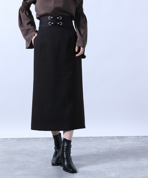 HARE ハレ ハイウエスト ロングスカート グリーン 楽天市場】ハイショクレイヤースカート HARE ハレ スカート