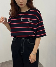 apres jour mignon | マルチボーダーＴシャツ【ZOZOTOWN限定アイテム】(Tシャツ/カットソー)