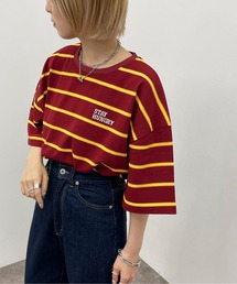 apres jour mignon | マルチボーダーＴシャツ【ZOZOTOWN限定アイテム】(Tシャツ/カットソー)