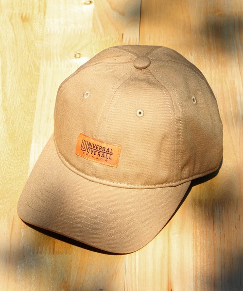 UNIVERSAL OVERALL（ユニバーサルオーバーオール）の「【キッズ】UNIVERSAL OVERALL ツイルキャップ（キャップ・キッズ・ブラック/ベージュ/ブラウン・FREE）」の3枚目の写真