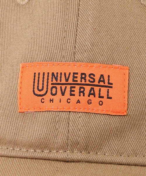 UNIVERSAL OVERALL（ユニバーサルオーバーオール）の「【キッズ】UNIVERSAL OVERALL ツイルキャップ（キャップ・キッズ・ブラック/ベージュ/ブラウン・FREE）」の8枚目の写真