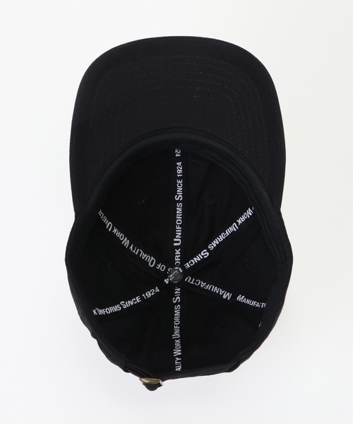 UNIVERSAL OVERALL（ユニバーサルオーバーオール）の「【キッズ】UNIVERSAL OVERALL ツイルキャップ（キャップ・キッズ・ブラック/ベージュ/ブラウン・FREE）」の12枚目の写真