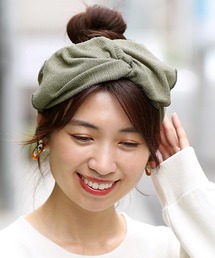 チチカカ | バイカラーパイピングヘアバンド(ヘアバンド)