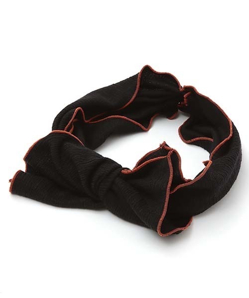 チチカカ（チチカカ）の「バイカラーパイピングヘアバンド（ヘアバンド・レディース・ベージュ/カーキ/ブラック・FREE）」の12枚目の写真