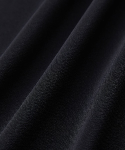 VIS(ビス)の「【洗濯可】2WAYで使える、襟配色ボウタイ取り外しブラウス(シャツ/ブラウス・レディース・ブラック/オフホワイト/サックスブルー・FREE)」の22枚目の写真