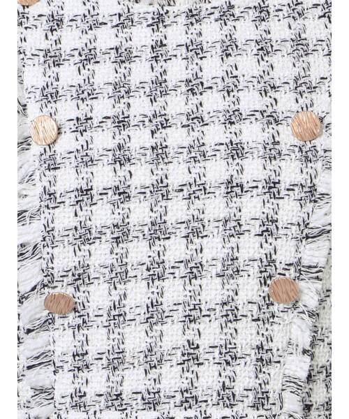 RESEXXY（リゼクシー）の「ツイードフリンジトップス（その他トップス・レディース・ブラック/ホワイト・FREE）」の22枚目の写真