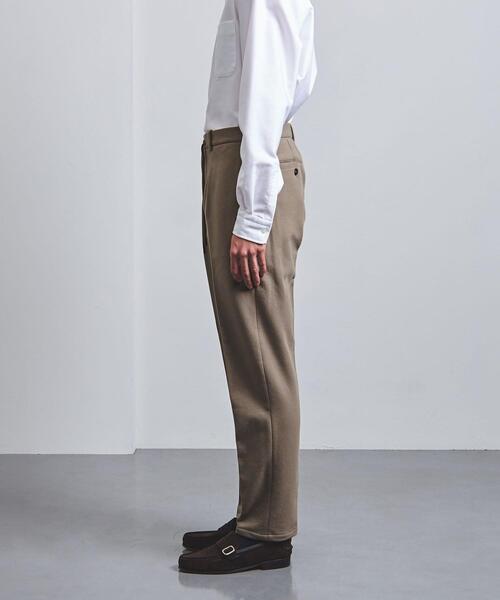 CIRCOLO 1901（チルコロ 1901）の「＜CIRCOLO 1901（チルコロ1901）＞ ソフトコットン 1プリーツ パンツ（その他パンツ・メンズ・ブラウン/ナチュラル・44/46/50/48）」の7枚目の写真