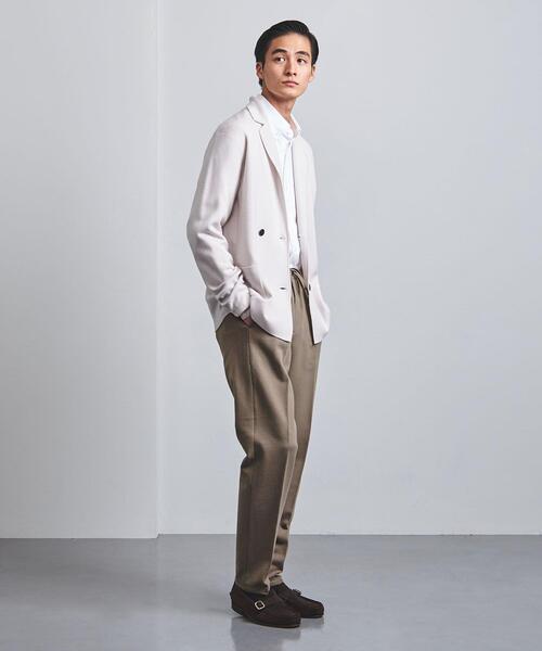 CIRCOLO 1901（チルコロ 1901）の「＜CIRCOLO 1901（チルコロ1901）＞ ソフトコットン 1プリーツ パンツ（その他パンツ・メンズ・ブラウン/ナチュラル・44/46/50/48）」の11枚目の写真