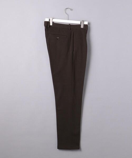 CIRCOLO 1901（チルコロ 1901）の「＜CIRCOLO 1901（チルコロ1901）＞ ソフトコットン 1プリーツ パンツ（その他パンツ・メンズ・ブラウン/ナチュラル・44/46/50/48）」の8枚目の写真