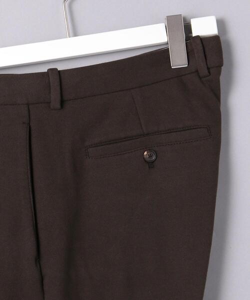 CIRCOLO 1901（チルコロ 1901）の「＜CIRCOLO 1901（チルコロ1901）＞ ソフトコットン 1プリーツ パンツ（その他パンツ・メンズ・ブラウン/ナチュラル・44/46/50/48）」の18枚目の写真