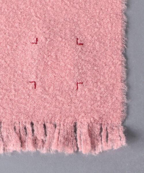 destin（デスティン）の「＜DESTIN（デスティン）＞FLEECY SLD ストール■■■△（ストール/ショール・レディース・ダークグレー/イエロー/ライトピンク・FREE）」の5枚目の写真