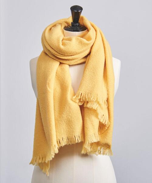 destin（デスティン）の「＜DESTIN（デスティン）＞FLEECY SLD ストール■■■△（ストール/ショール・レディース・ダークグレー/イエロー/ライトピンク・FREE）」の9枚目の写真