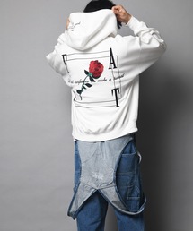 JE-ローズ&バタフライ・プルパーカー