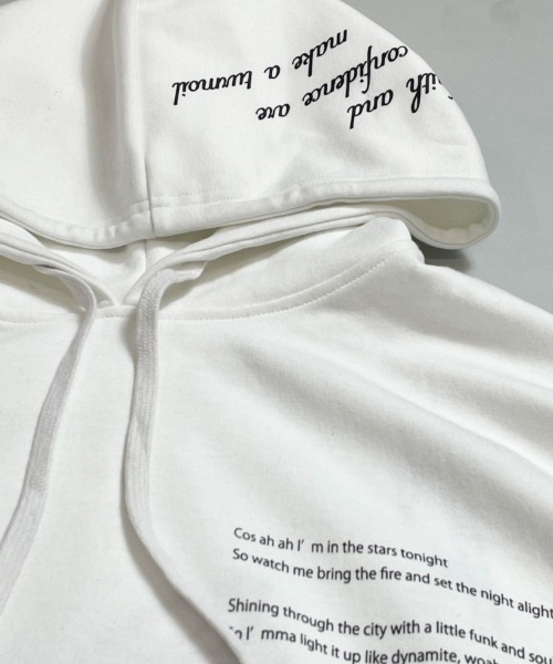 JACKROSE（ジャックローズ）の「JE-ローズ&バタフライ・プルパーカー（パーカー・メンズ・ホワイト/ホワイト系その他2/ブラック/ブラック系その他2・M/L）」の11枚目の写真