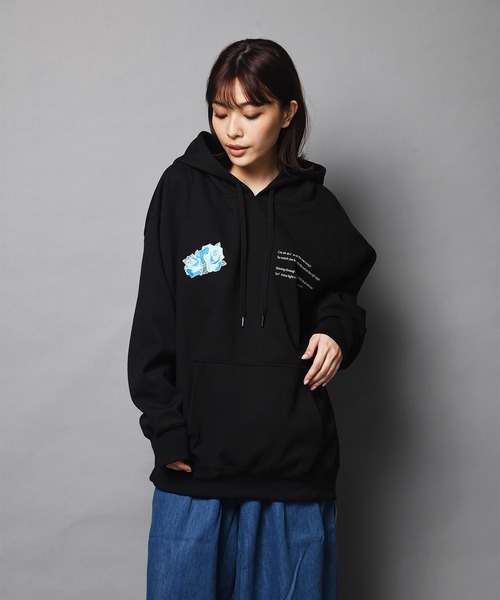 JE-ローズ&バタフライ・プルパーカー（パーカー）｜JACKROSE（ジャック