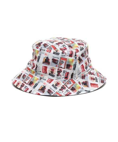 Coca Cola（コカコーラ）の「COCA-COLA atmos NEW NOSTALGIA REVERSIBLE HAT / コカコーラ アトモス ニュー ノスタルジア リバーシブル ハット 【SP】（ハット・メンズ・ブラック/ホワイト・ONE SIZE）」の3枚目の写真