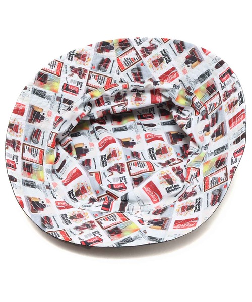 Coca Cola（コカコーラ）の「COCA-COLA atmos NEW NOSTALGIA REVERSIBLE HAT / コカコーラ アトモス ニュー ノスタルジア リバーシブル ハット 【SP】（ハット・メンズ・ブラック/ホワイト・ONE SIZE）」の5枚目の写真