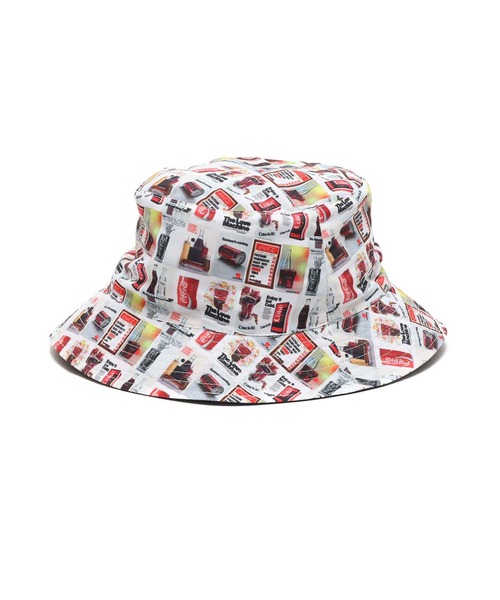 Coca Cola（コカコーラ）の「COCA-COLA atmos NEW NOSTALGIA REVERSIBLE HAT / コカコーラ アトモス ニュー ノスタルジア リバーシブル ハット 【SP】（ハット・メンズ・ブラック/ホワイト・ONE SIZE）」の16枚目の写真