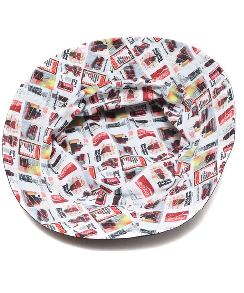Coca Cola（コカコーラ）の「COCA-COLA atmos NEW NOSTALGIA REVERSIBLE HAT / コカコーラ アトモス ニュー ノスタルジア リバーシブル ハット 【SP】（ハット・メンズ・ブラック/ホワイト・ONE SIZE）」の10枚目の写真