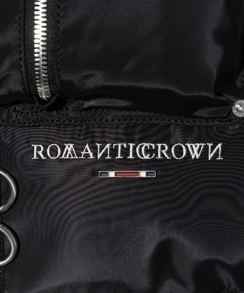 ROMANTIC CROWN（ロマンティッククラウン）の「【ROMANTIC CROWN】GLOSS MINIMAL CROSS BAG / ロマンティッククラウン グロス ミニマル クロス ショルダーバッグ（ショルダーバッグ・メンズ・ブラック・FREE）」の9枚目の写真