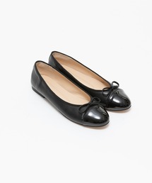 【新品】chocolates バイカラー キルティング バレエシューズ 23.5 新品】chocolates バイカラー キルティング バレエシューズ 23.5
