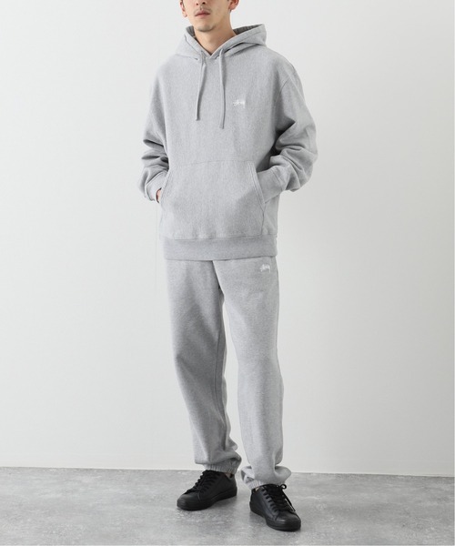 STUSSY（ステューシー）の「【STUSSY / ステューシー】Stock Logo Hood（パーカー・メンズ・チャコールグレー/ブラック・MEDIUM/LARGE/X-LARGE）」の7枚目の写真